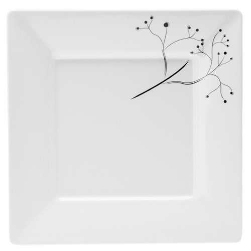 Quadrato Black Pearl Lautanen 25x25 Gimex