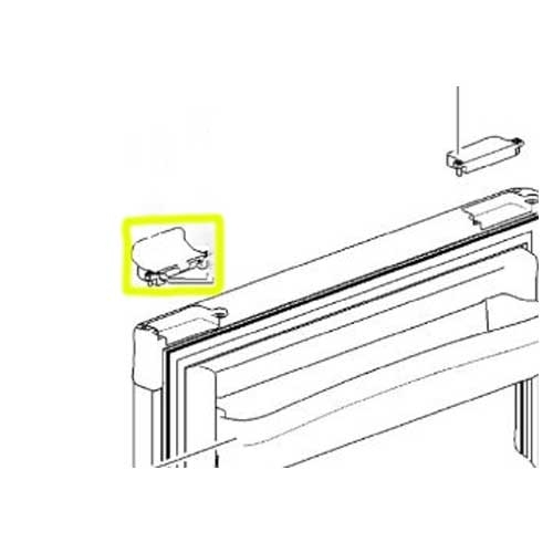 Thetford-Jääkaapin Oven Lukko