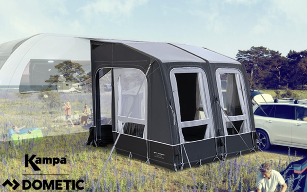 Kampa Dometic Rally Air Pro 260 All Season Matkailuvaunulle