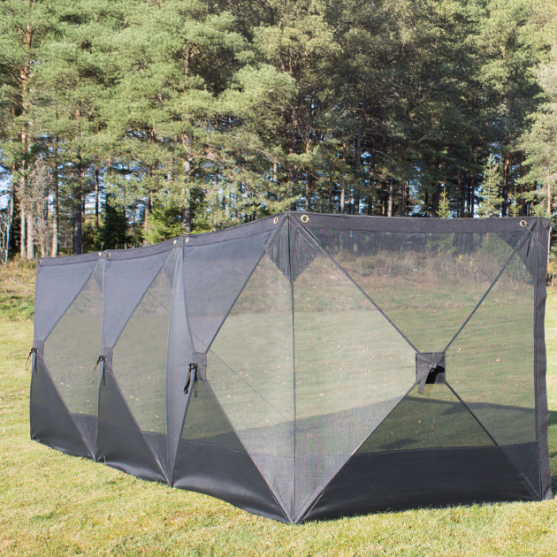 Wecamp Popup Tuulisuoja - 4-Osainen