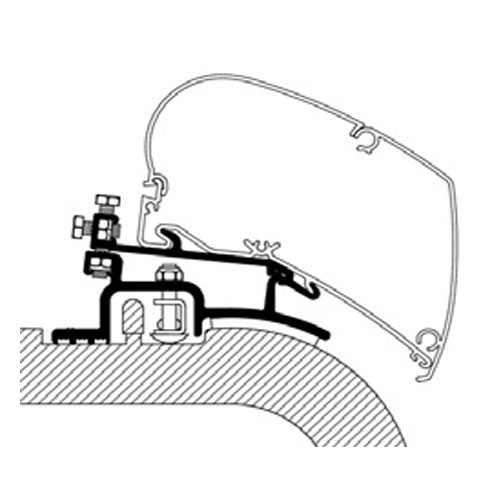 Thule Adapteri  Sarja 6/9 Ducato/Jumper/Boxer 1994-2006