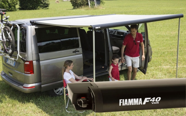 Fiamma F40 Van Musta Kotelo Kattoasennukseen