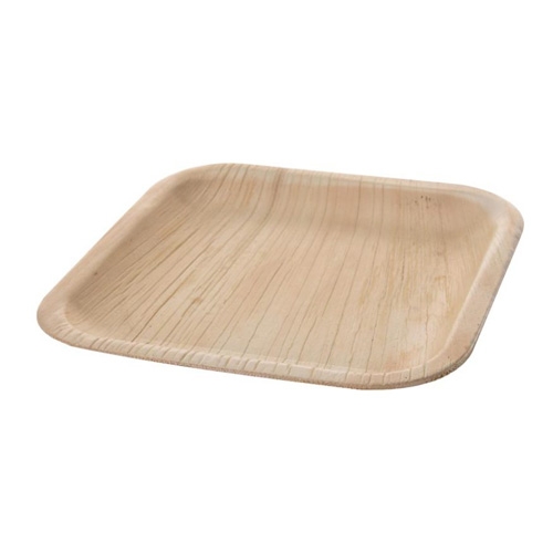 Eco Kertakäyttölautaset Square 6kpl