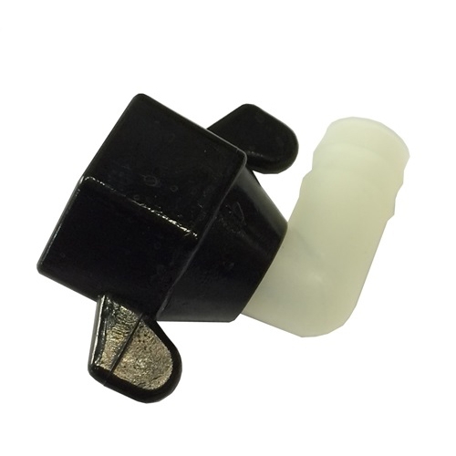 Shurflo Kulmaliitin 10mm Letkulle