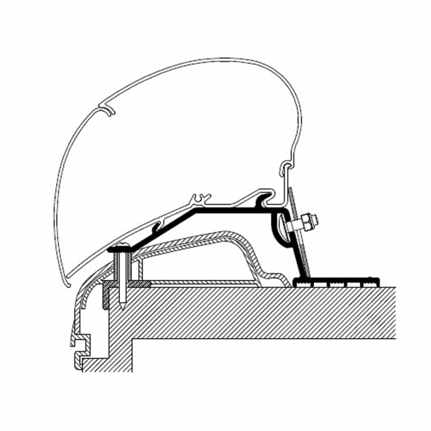 Thule Adapteri Sarja 6/9 Hobby Premium