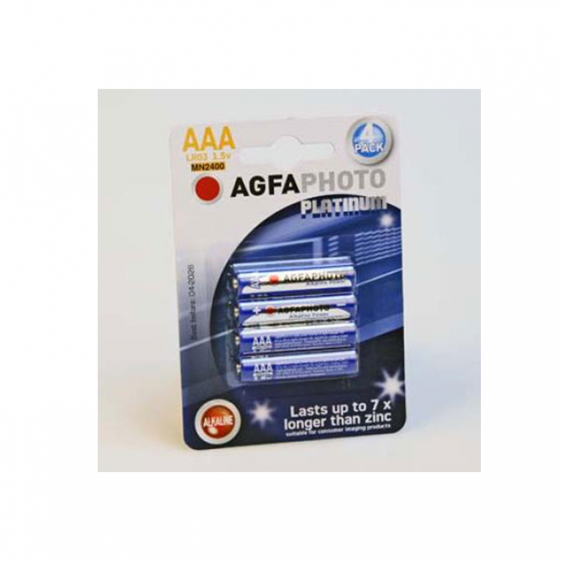 Paristo AAA 1,5v 4 kpl Agfa/Alkaline