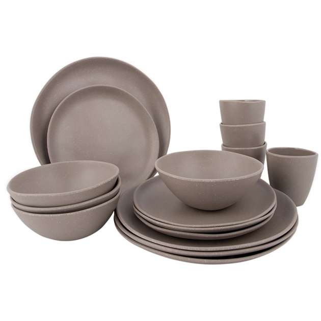 Melamiini Astiasto Hoxton Beige 16kpl