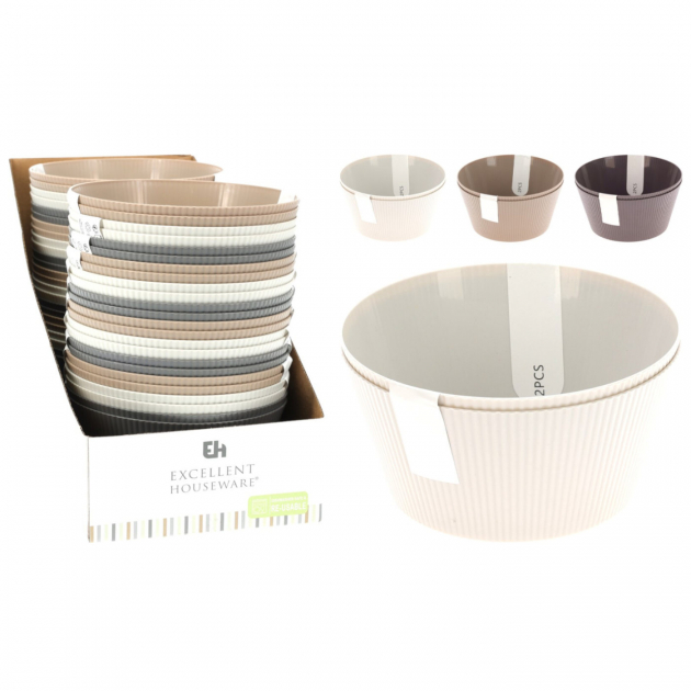 Kulho Stripe 15cm Muovia 2-kpl