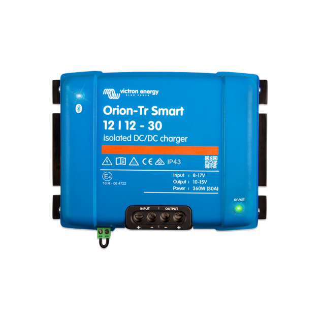 VictronDC/DC Laturi Orion-Tr Smart 12/12-30A (360W) eristämätön