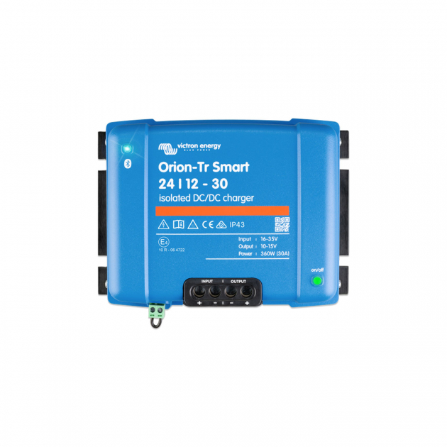 Victron DC/DC Laturi Orion-Tr Smart 24/12-30A (360W) eristetty