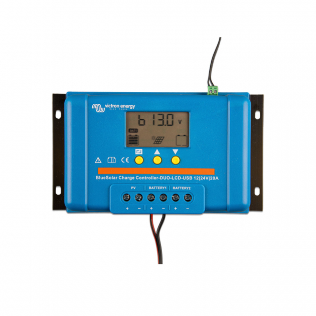 Victron Aurinkosäätimet BlueSolar PWM-LCD&USB 12/24V-20A