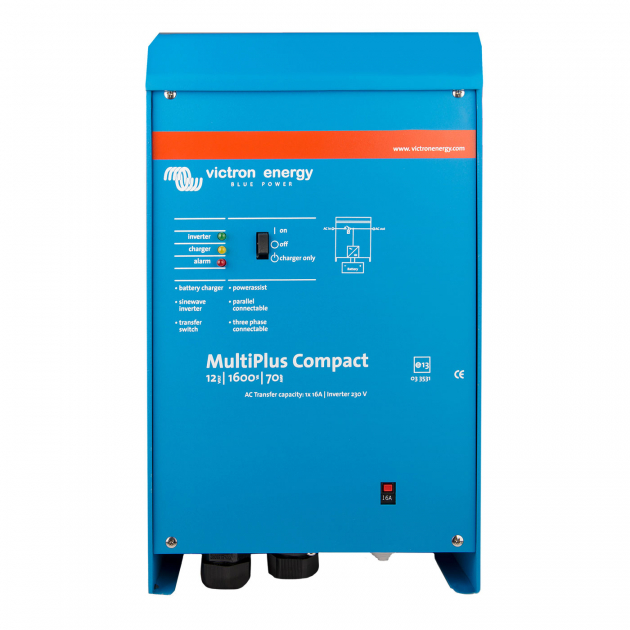 Victron Laturi/Inverteri MultiPlus Compact 12/1600/70-16 230V VE.Bus