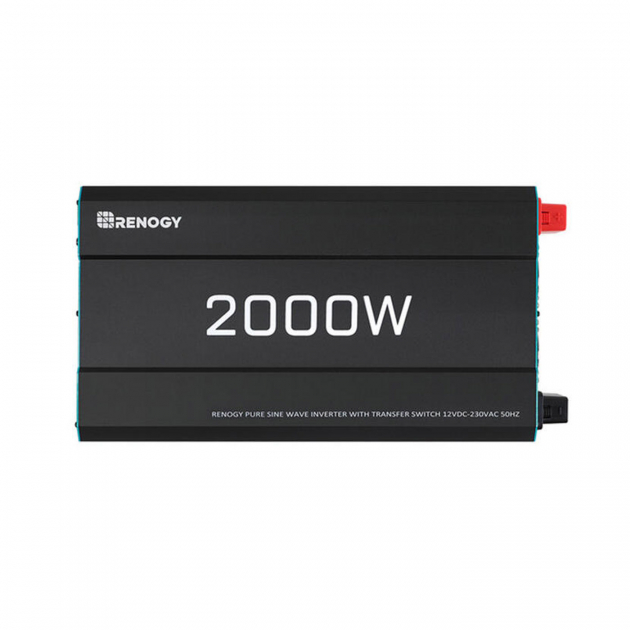 Renogy Muunnin/UPS 12V 2000W Puhdas Siniaalto