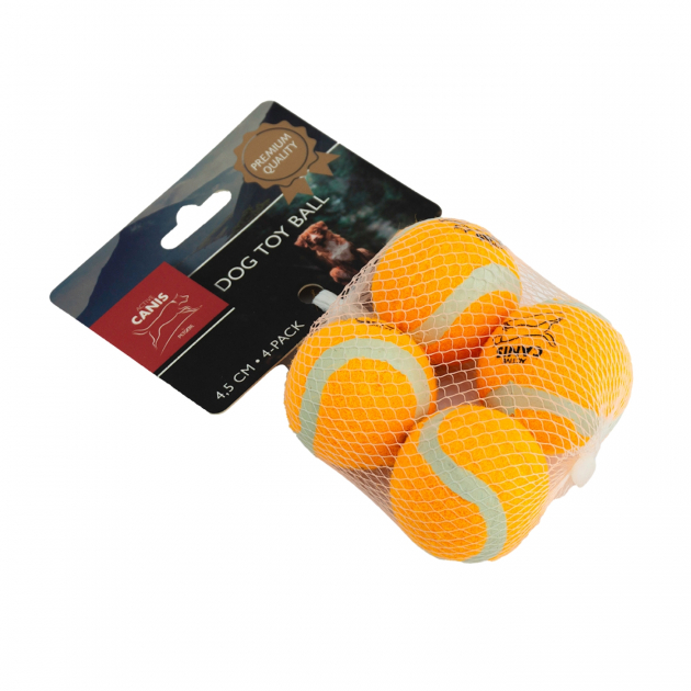 Canis Tennispallo 4-pack Active