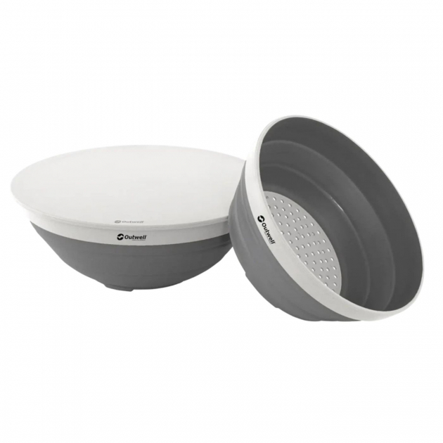 Outwell Kulho- ja Siiviläsarja Grey Mist