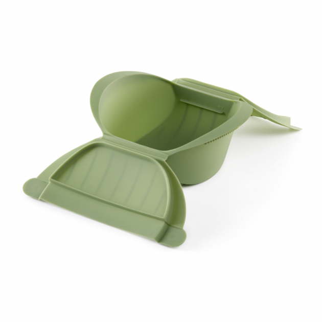 Suuri Mikroaaltouuniin Tarkoitettu Höyrykeitin 2 Henkilölle