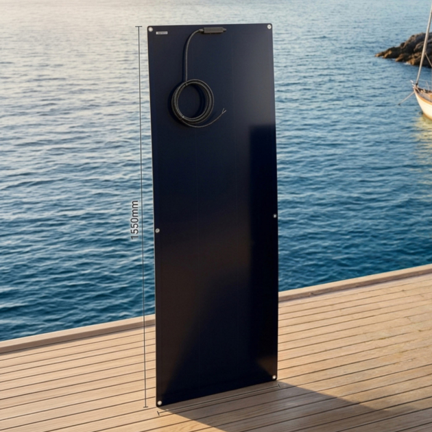 LTC Aurinkopaneeli 165W Flat Black Line