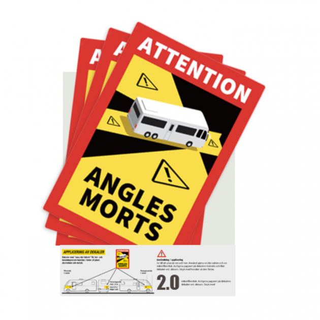 Angles Morts Super Octo 3-Pakkaus