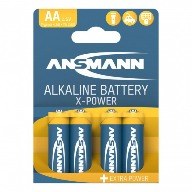 Ansmann X-Power Alkaliparistot AA 20-pack