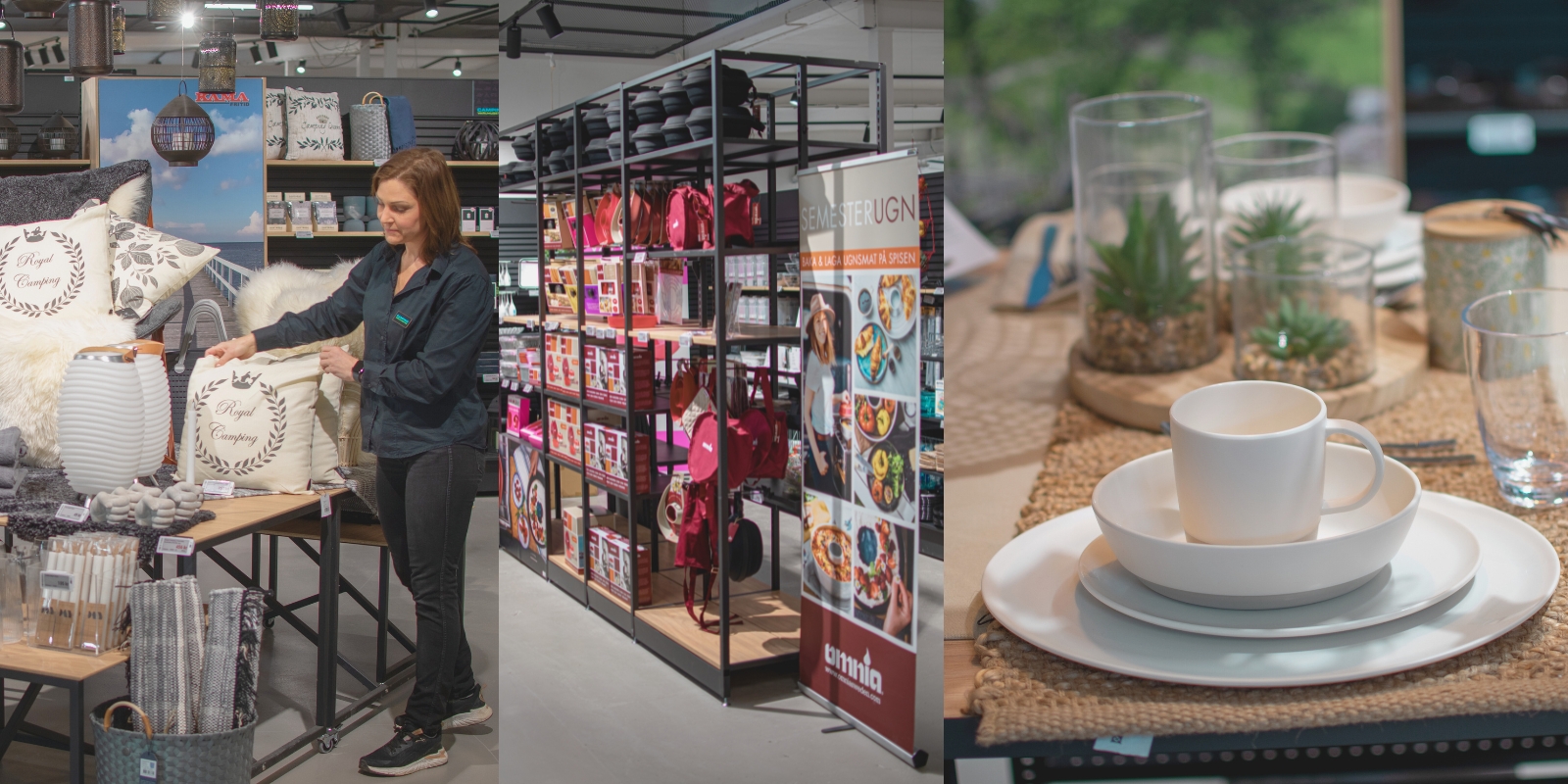 Bilder från vår fina butik