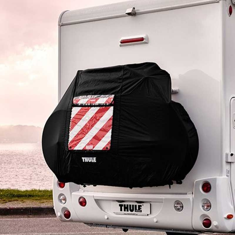 Thule Bike Cover Pyöränsuoja 2-3 Polkupyörälle ryhmässä Matkailuvaunu & Matkailuauto / Koriosat / Polkupyörätelineet / Lisätarvikkeet @ Campmarket (67998)