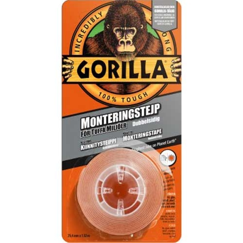 Gorilla Asennusteippi ryhmässä Matkailuvaunu & Matkailuauto / Koriosat / Liimat & Tiivisteet @ Campmarket (68255)