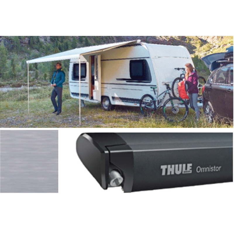 Thule Omnistor 6300 Kattoasennettava Musta Kotelo ryhmässä Etuteltat & Markiisit / Markiisit / Matkailuauto Markiisit / Thule/Omnistor / Kattoon Asennettavat @ Campmarket (68810)