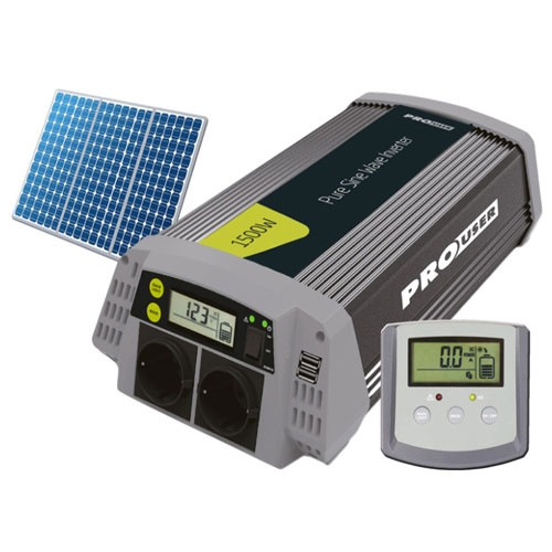PROUSER Inverteri 12V 1000W Puhdas Siniaalto ryhmässä Matkailuvaunu & Matkailuauto / Elektroniikka / Akut & Muuntimet / Invertteri & Muunnin / 12V – 230V @ Campmarket (68893)