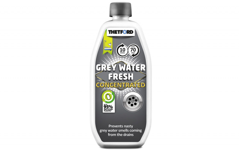 Thetford Grey Water Fresh 800 ml ryhmässä Vesi & Sanitaatio / Kemikaalit / WC/Säiliön Puhdistus & Varusteet @ Campmarket (69621)
