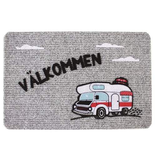 Ovimatto Välkommen Matkailuauto 40x60 cm ryhmässä Koti & Sisustus / Ovimatot @ Campmarket (69631)