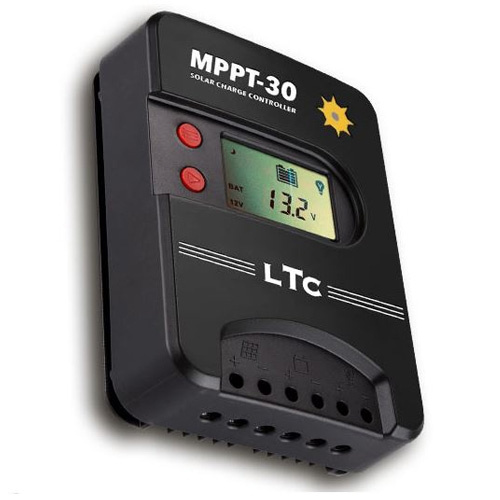 LTC Aurinkokennosäädin MPPT 30Amp Näytöllä ryhmässä Matkailuvaunu & Matkailuauto / Elektroniikka / Aurinkopaneelit / Aurinkopaneelisäätimet / MPPT @ Campmarket (71866)