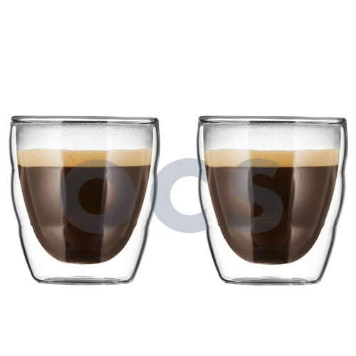 Bodum Espresso Kupit 8cl 2kpl ryhmässä Kotitalous & Keittiö / Lasit & Mukit / Mukit & Kahvikupit @ Campmarket (73476)