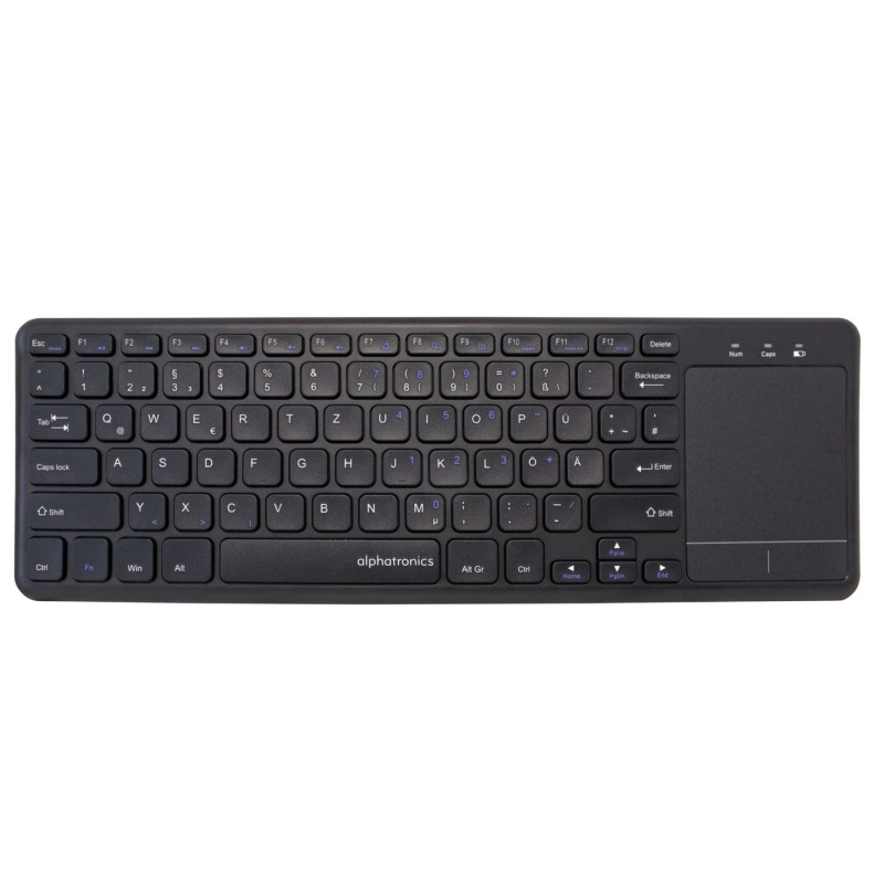 Näppäimistö QWERTY alphatronics ryhmässä Matkailuvaunu & Matkailuauto / Elektroniikka / TV, Kuva & Ääni / Lisävarusteet TV & Ääni @ Campmarket (73862)