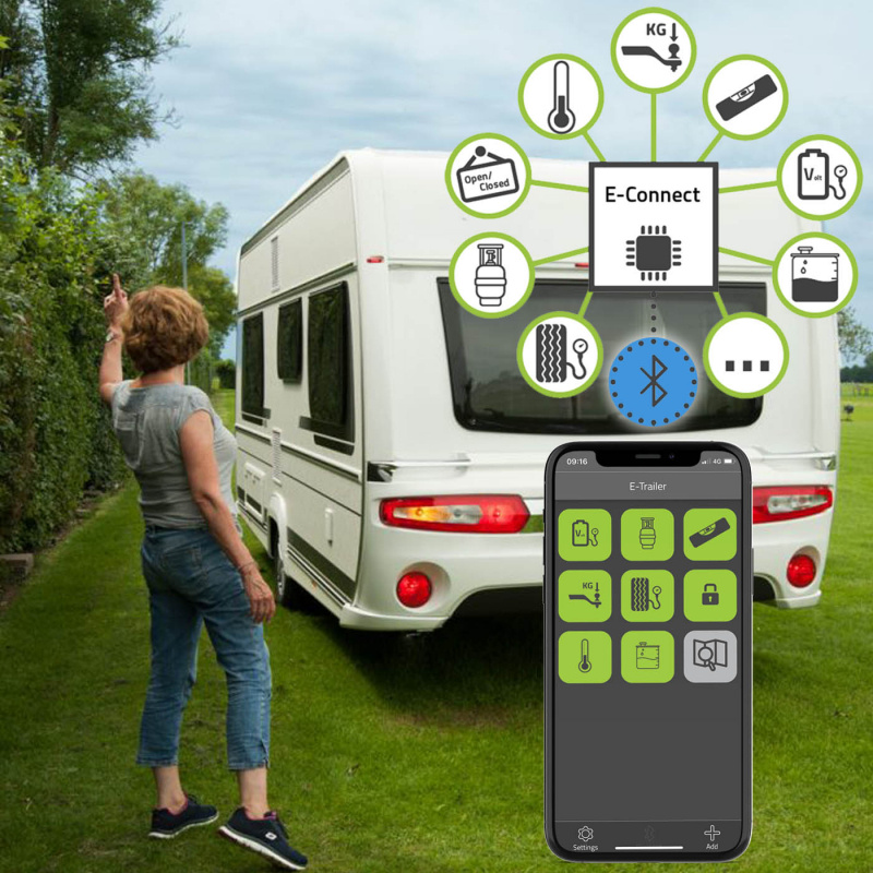 Smart-Trailer E-Connect Aloituspaketti ryhmässä Matkailuvaunu & Matkailuauto / Elektroniikka / Älykkäät Apuvälineet @ Campmarket (73872)