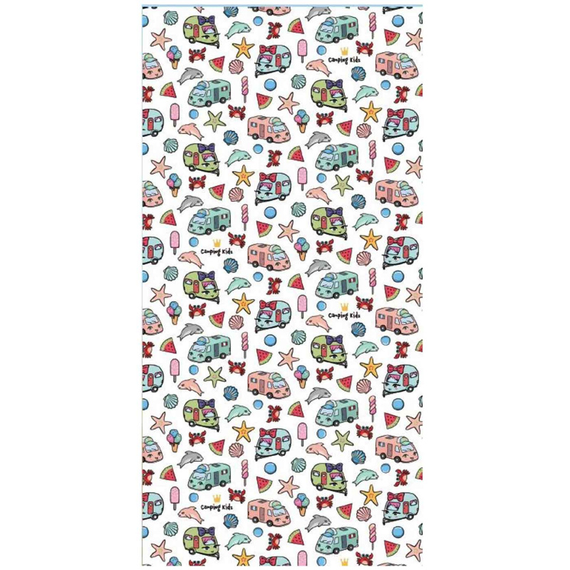Camping Kidz Pyyhe Beach 140x70cm ryhmässä Koti & Sisustus / Tekstiilit / Pyyhkeet @ Campmarket (74096)