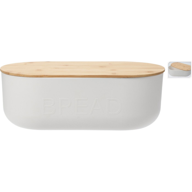 Leivänsäilytysrasia Kannella 35x19x12 cm ryhmässä Kotitalous & Keittiö / Keittiötarvikkeet / Ruokasäilytys @ Campmarket (76428)