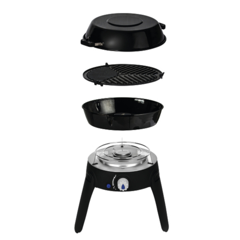 Grilli Cadac Safari Chef 30 LITE Liitin Kaasupulloon ryhmässä Kotitalous & Keittiö / Grillit / Kaasugrillit @ Campmarket (76846)