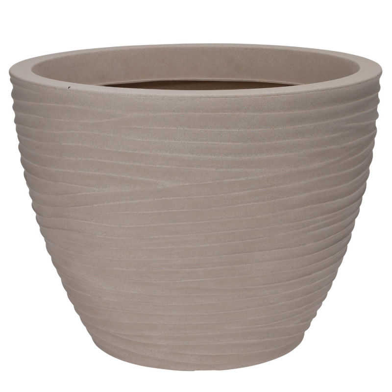 Kukkaruukku Hiekka Korkeus 37 cm Halkaisija 48 cm ryhmässä Koti & Sisustus / Koriste & Hyvinvointi @ Campmarket (77248)