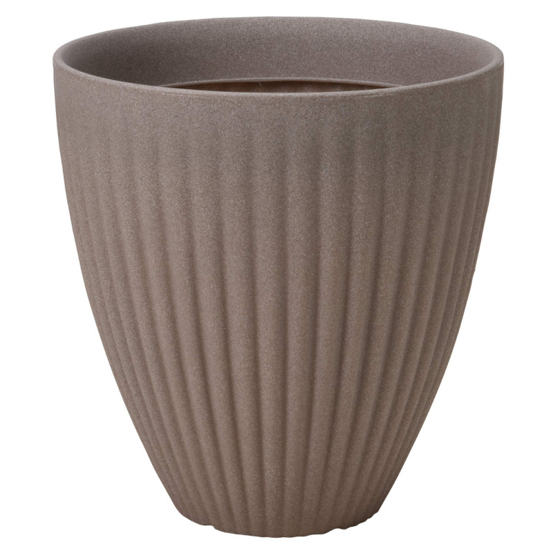Ruukku Elegant Korkeus 41cm Halkaisija 39cm Beige ryhmässä Koti & Sisustus / Koriste & Hyvinvointi @ Campmarket (77256)