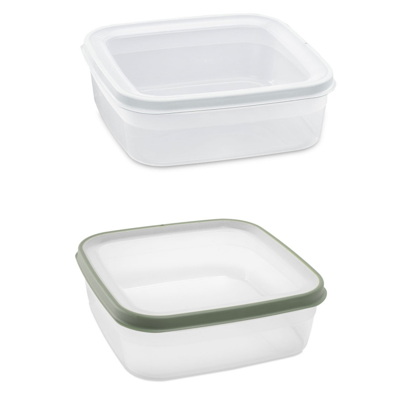 Säilytyspurkki 1,2L Neliö ryhmässä Kotitalous & Keittiö / Keittiötarvikkeet / Ruokasäilytys @ Campmarket (79070)