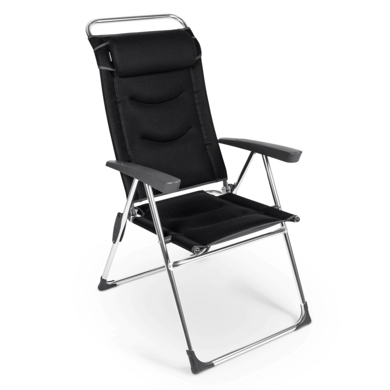 Dometic Tuoli Lusso Milano Black ryhmässä Retkeilykalusteet / Tuolit @ Campmarket (80379)
