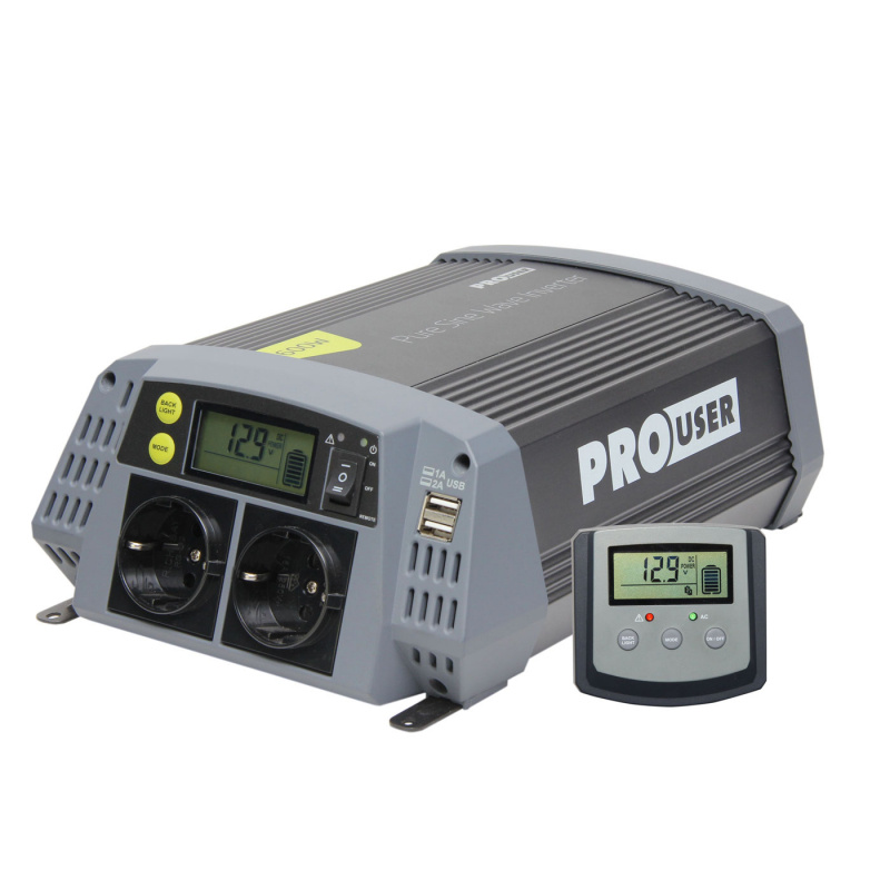 Pro-User Inverteri 600W ryhmässä Matkailuvaunu & Matkailuauto / Elektroniikka / Akut & Muuntimet / Invertteri & Muunnin @ Campmarket (80597)