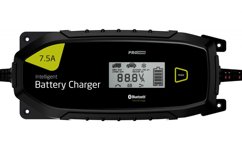 Pro-User Akkulaturi 7,5A IBC7500B ryhmässä Matkailuvaunu & Matkailuauto / Elektroniikka / Akut & Muuntimet / Akkulaturit @ Campmarket (80600)