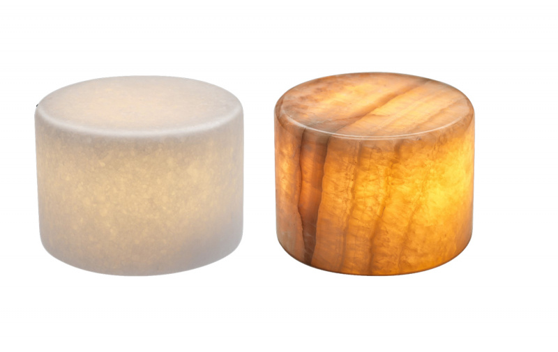 Marble L Pöytävalaisin Aitoa Marmoria ryhmässä Koti & Sisustus / Valaistus & Lyhdyt @ Campmarket (80788)