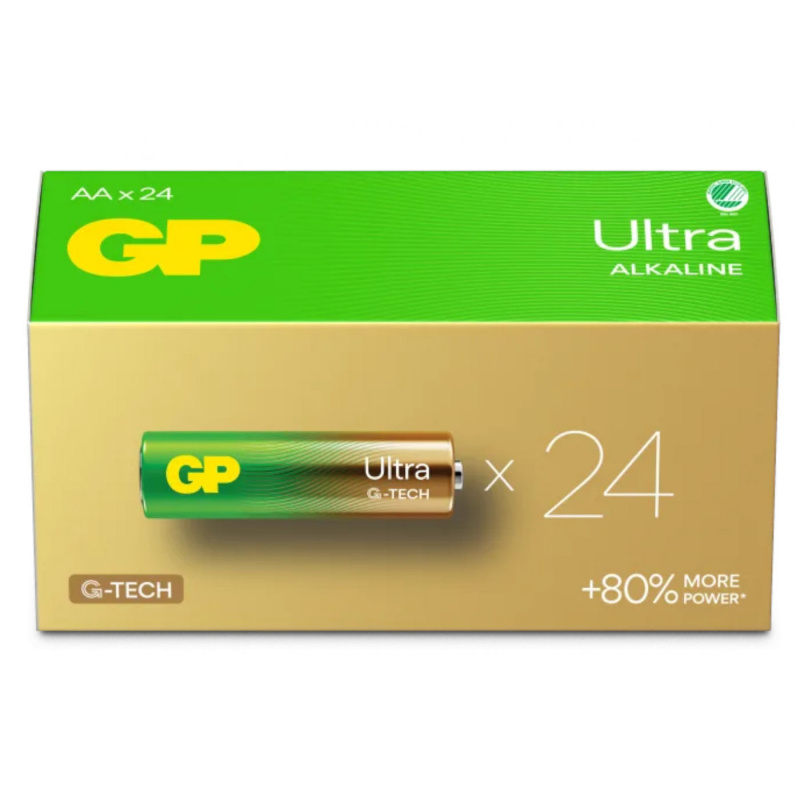 Patteri GP Ultra Alkaline AA 24-kpl ryhmässä Matkailuvaunu & Matkailuauto / Elektroniikka / Akut & Muuntimet / Akut @ Campmarket (80800)