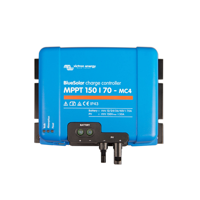 Victron Aurinkosäätimet BlueSolar MPPT 150/60-MC4 ryhmässä Matkailuvaunu & Matkailuauto / Elektroniikka / Aurinkopaneelit / Aurinkopaneelisäätimet / MPPT @ Campmarket (81225)