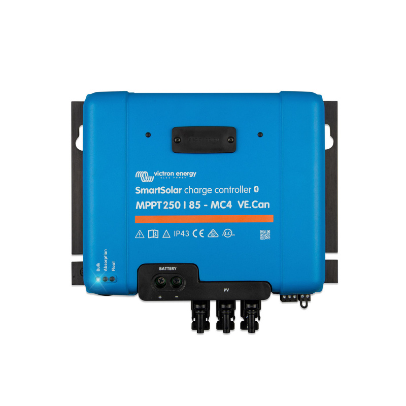 Victron Aurinkosäätimet SmartSolar MPPT 250/85-MC4 VE.Can ryhmässä Matkailuvaunu & Matkailuauto / Elektroniikka / Aurinkopaneelit / Aurinkopaneelisäätimet / MPPT @ Campmarket (81240)