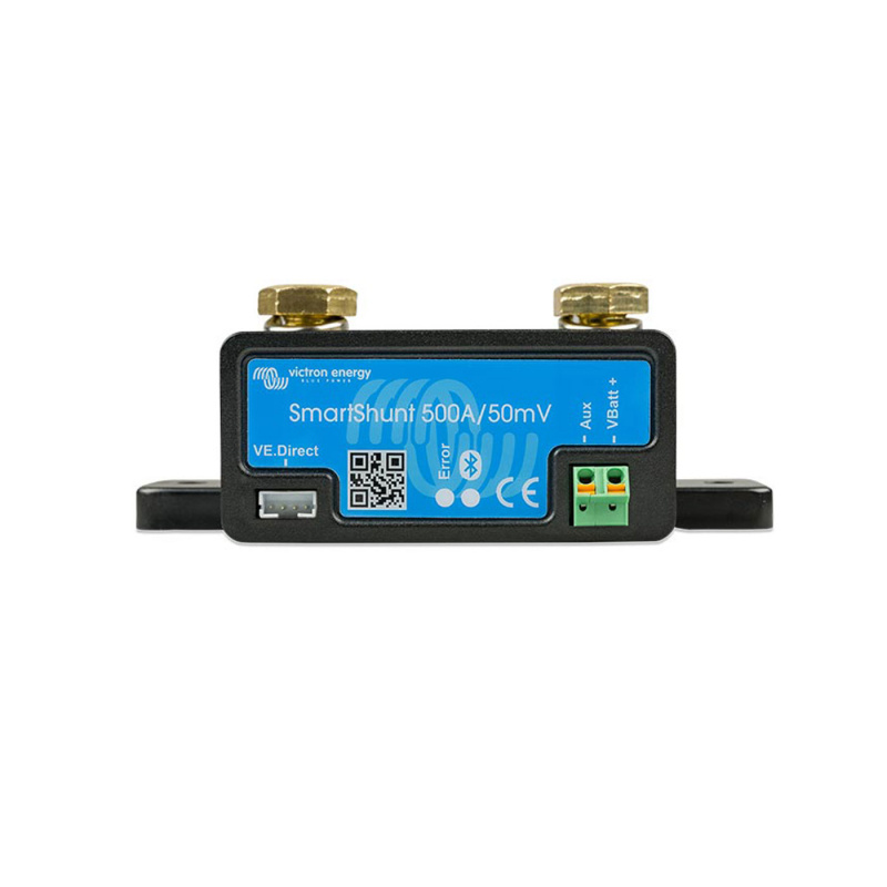 Victron SmartShunt 500A/50mV ryhmässä Matkailuvaunu & Matkailuauto / Elektroniikka / Akut & Muuntimet / Energiaseuranta @ Campmarket (81259)