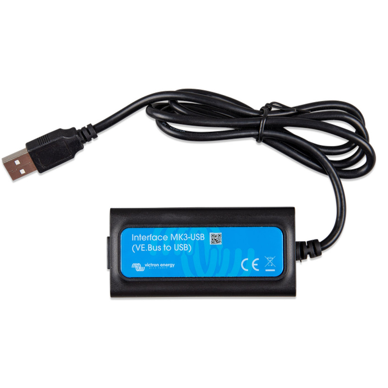 Victron Interface MK3-USB (VE.Bus - USB) ryhmässä Matkailuvaunu & Matkailuauto / Elektroniikka / Älykkäät Apuvälineet @ Campmarket (81299)