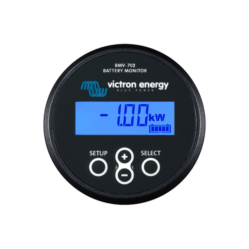 Victron Akkumonitori BMV-702 BLACK ryhmässä Matkailuvaunu & Matkailuauto / Elektroniikka / Akut & Muuntimet / Akut @ Campmarket (81326)